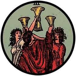 Three of Cups