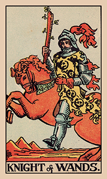 Knight of Wands Rider–Waite–Smith tarot card